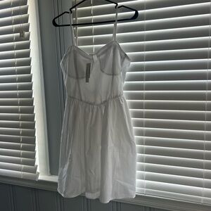 White Spaghetti Strap Dress